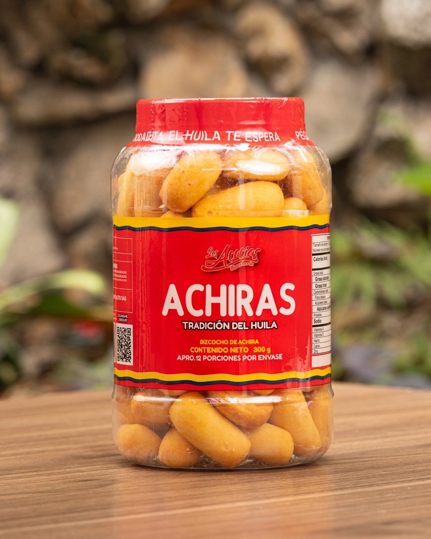 BIZCOCHO DE ACHIRA TRADICIONAL 300 GRAMOS