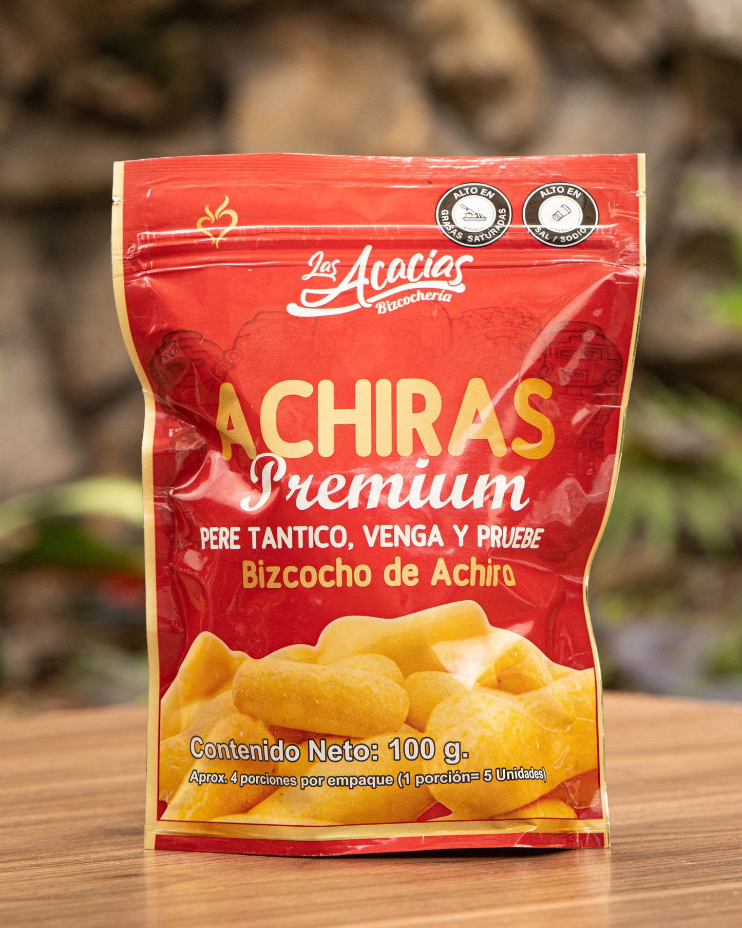 ACHIRAS PREMIUM 100 GRAMOS