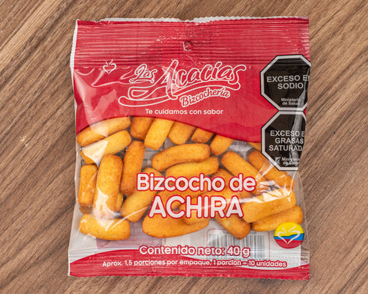 BIZCOCHO DE ACHIRA TRADICIONAL 40 GRAMOS