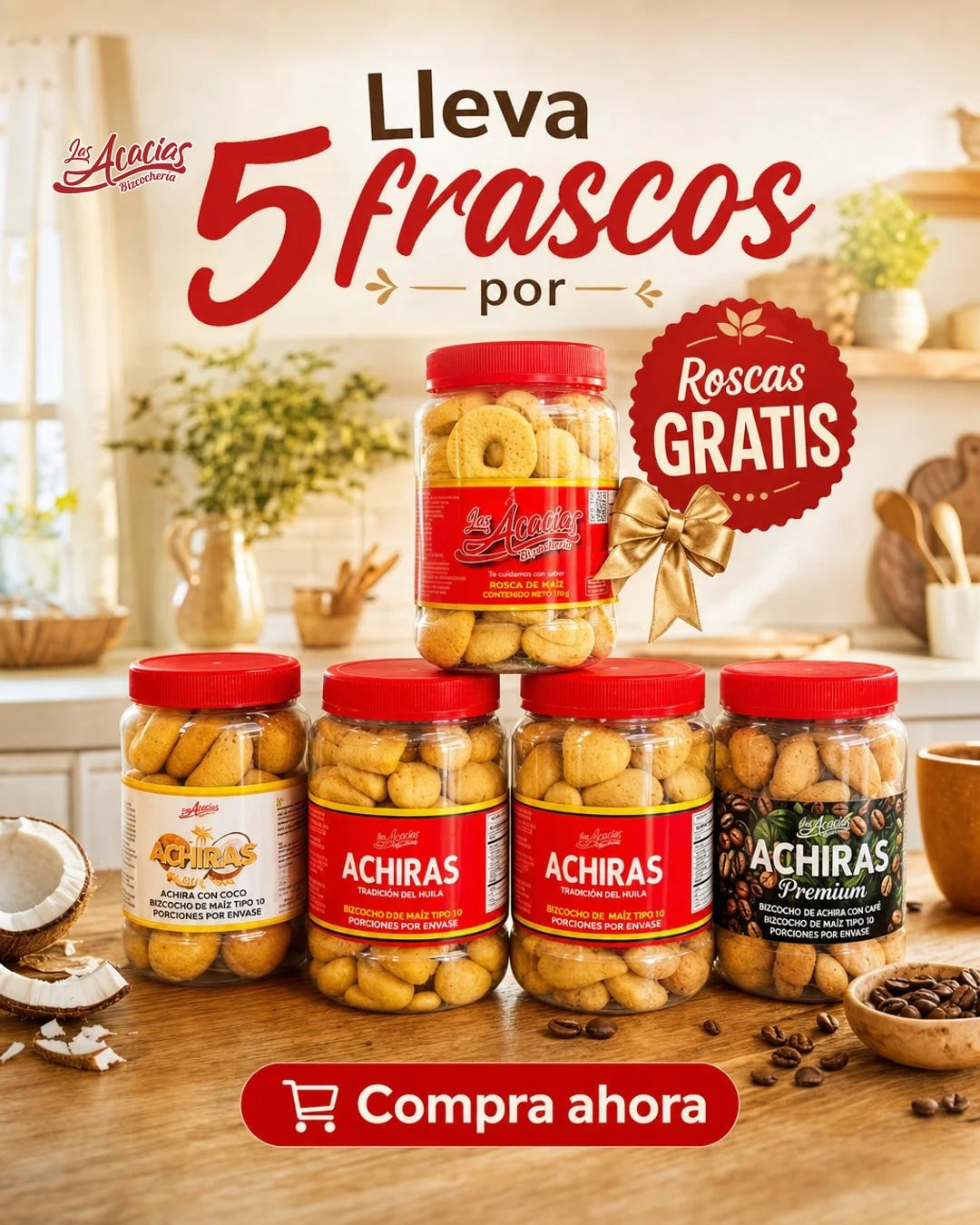 Combo achiras sabores de mi tierra
