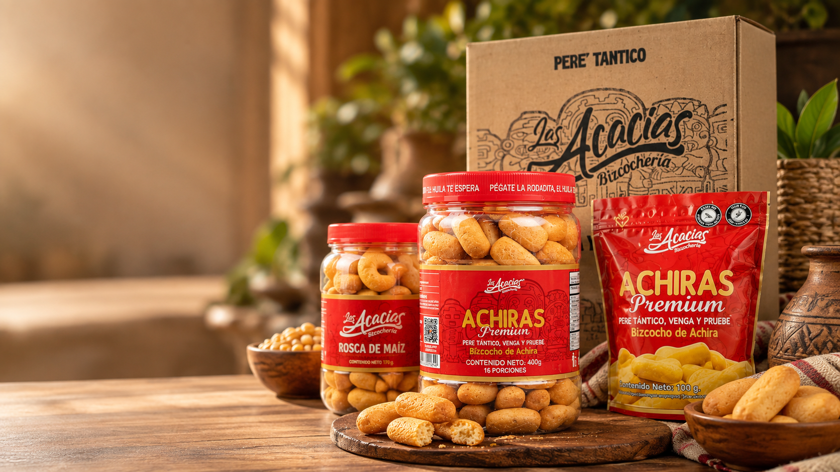 Selección de productos Las Acacias para crear un combo